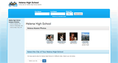 Desktop Screenshot of helenahighschool.org